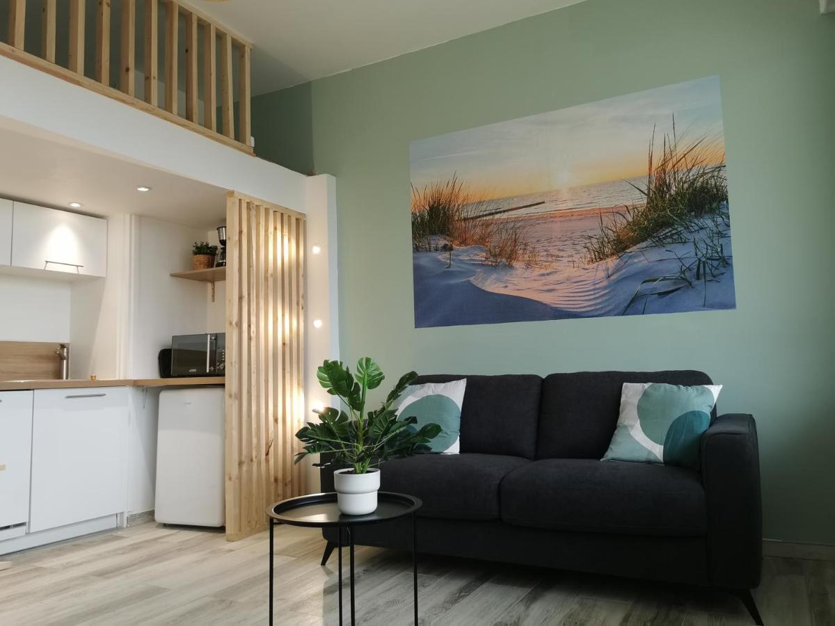 Le Pouget , Studio, Rez De Chaussee, Front De Mer Wifi Le Touquet Eksteriør billede