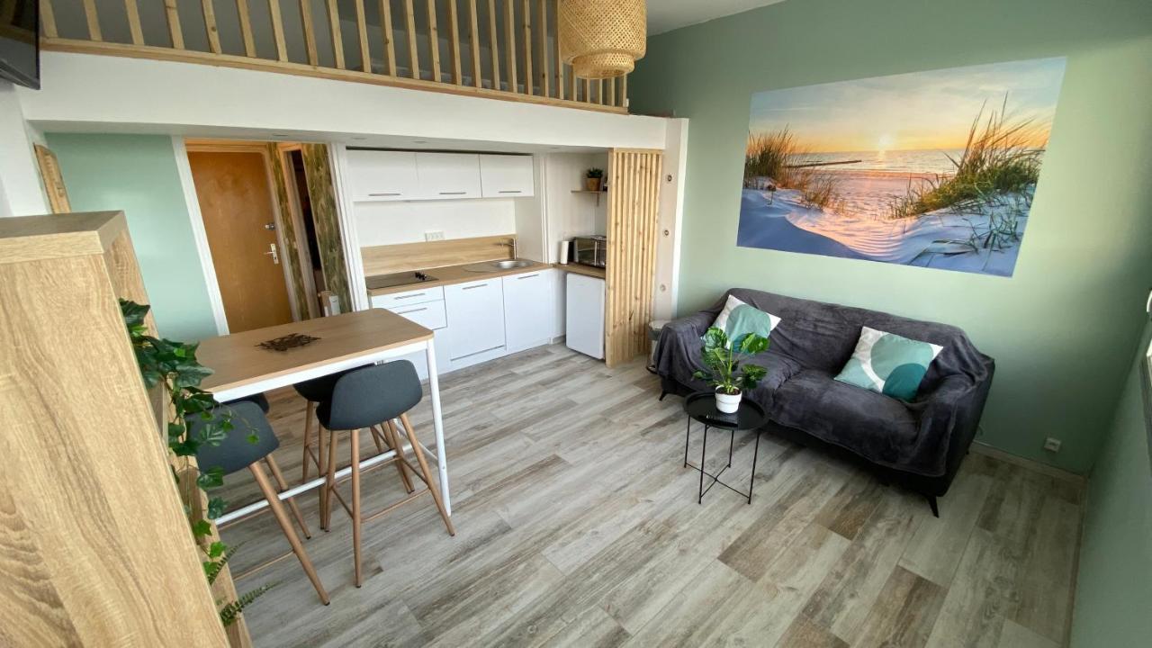Le Pouget , Studio, Rez De Chaussee, Front De Mer Wifi Le Touquet Eksteriør billede